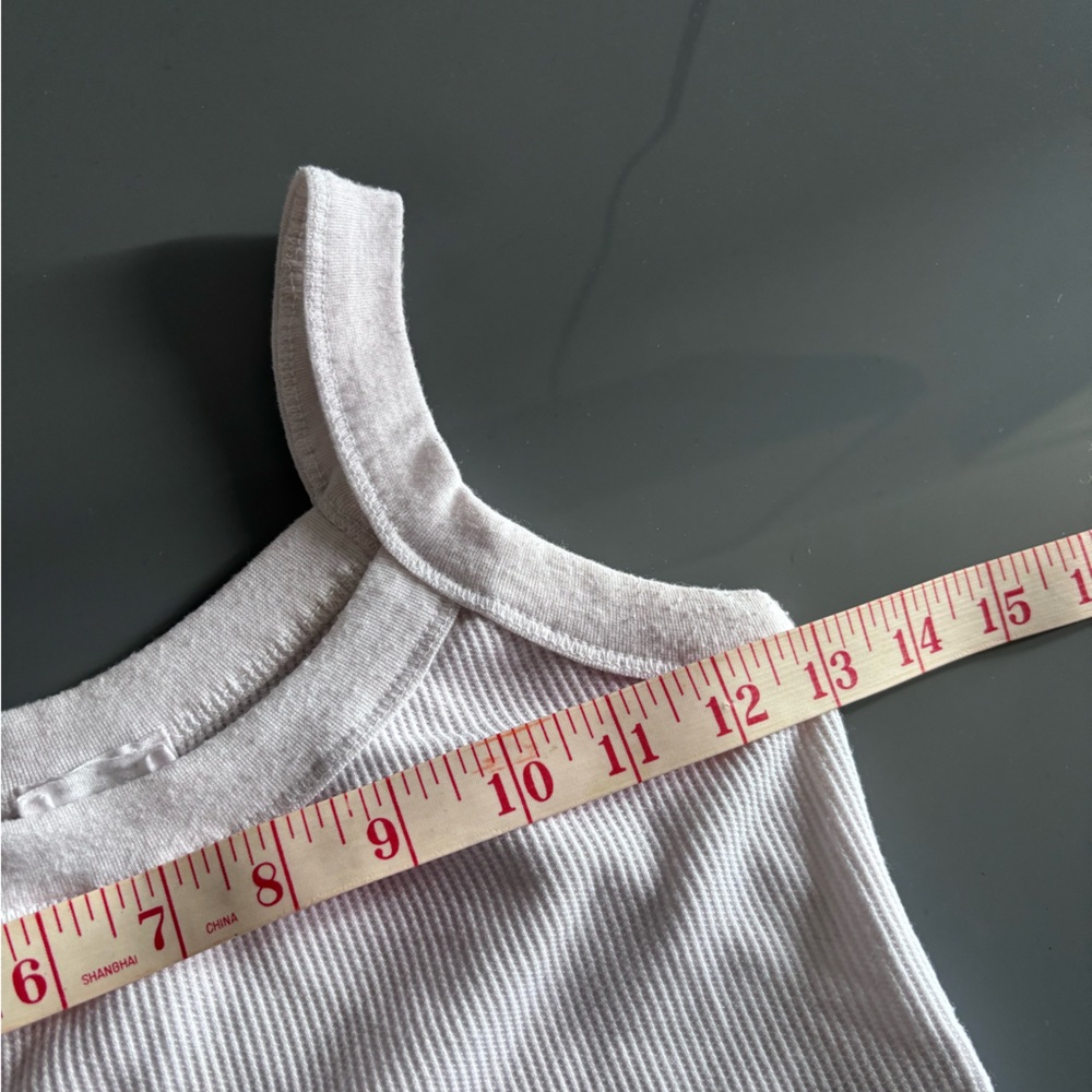 Cotton On White Crop Tank Top - Picture 6 of 7
